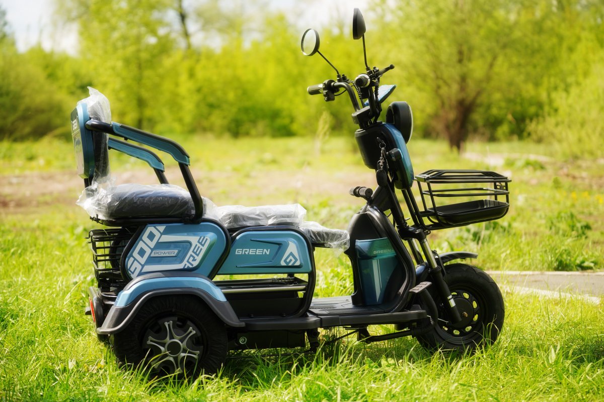 Электро трицикл Green 600L REE (48V20Ah 1000W)